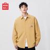 Men's American Style Casual Long-Sleeve Ice Silk Shirt