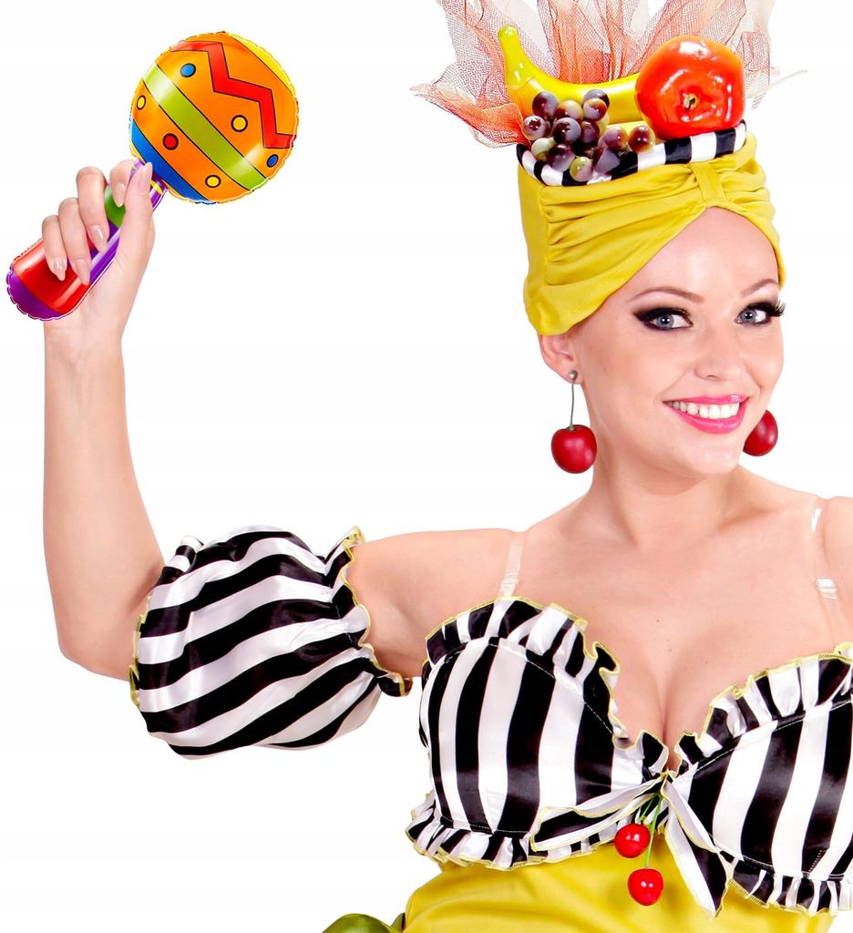 Aufblasbarer Bunter Maracas Rassel Aufblasbares Instrument Mexiko 20cm