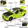 Scale 1:24 M3 CS LCI 530LI Model Car Toy Metal Diecast Doors Opened Sports Cars Sound Light Models Kids Collectible Item