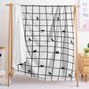 Blanket 2D Digital Printed Flannel Flower Leaf Blanket Blanket Minimum Order