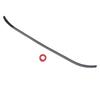 Trunk Spoiler Trim Strip 5x119cm Rubber Low Noise Multifunctional Universal Car Rear Spoiler Roof Lip