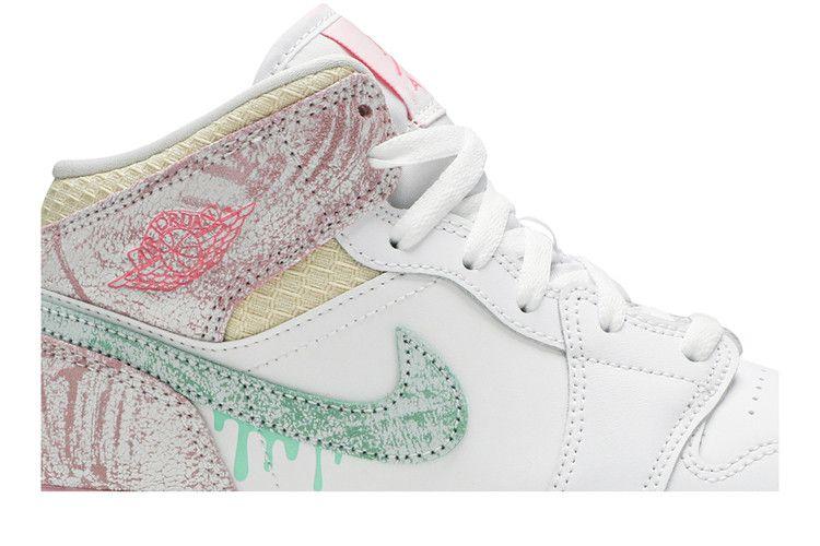 Jordan 1 Mid Paint Drip (GS)