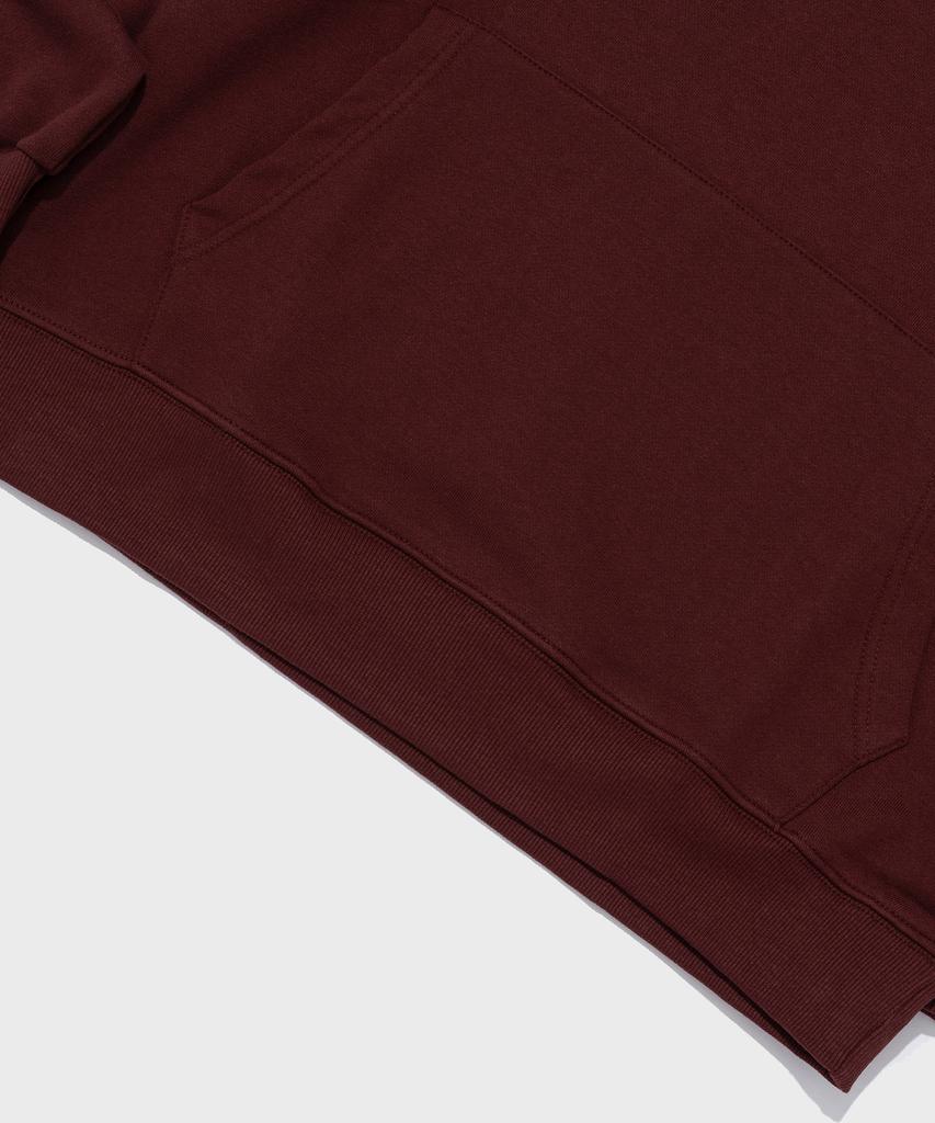 Rods Big Logo Check Hoodie (Wine)