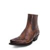 Fashion Men's Boots Handmade Ankle Boots Western Cowboy Boots Embroidery Pointed Shoes Unisex Wear-resistant Leather Boot Plus Size 48