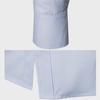 Men's Autumn Fashion Double Collar Solid Color Slim Fit Long Sleeve Shirt