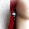 Xiaomi 1pair Gothic Retro Portrait Black Dangle Earrings Palace Style Birthday Jewelry Gift for Women