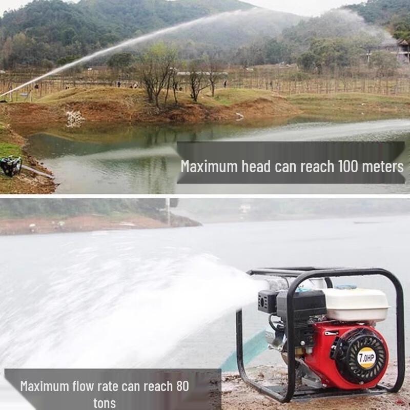 Zhongting 4-inch High-Lift Flood Drainage Water Pump Kit