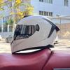Motorcycle Helmet Casco Motorbike Capacete Seasons Street Touring Motorcycle Helmet RED Black Adult DOT
