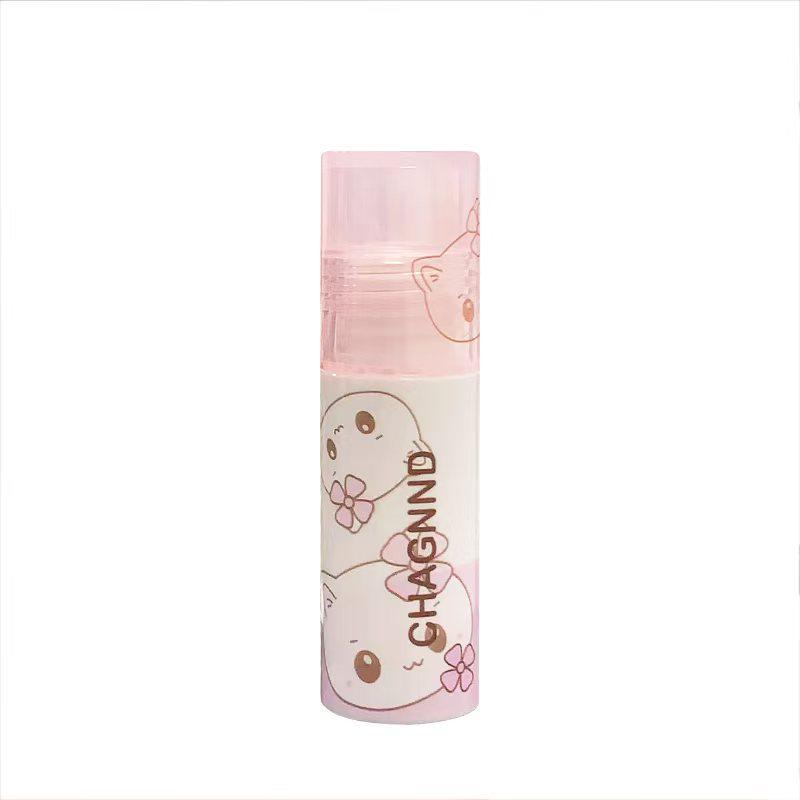 Original Pota Powder Lip Glaze: White Peach Rose, Moisturizing, No-Fade, Clear Brew Finish