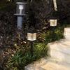 Solar-LED-Bodenleuchte im chinesischen Stil – Außenleuchte für Rasen und Garten mit Stecker