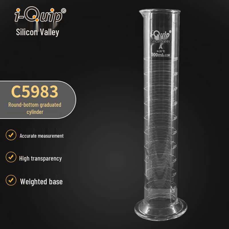 Xinguigu C5983 High Borosilicate Graduated Cylinder 500ml