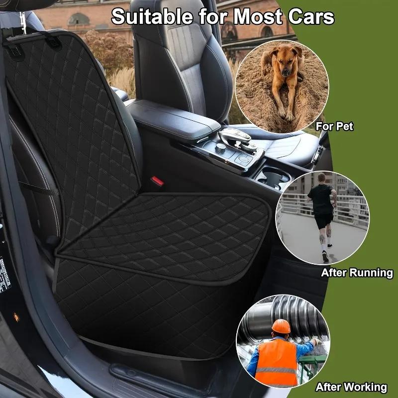 Scratch Resistant Waterproof 1PC Dog Car Seat Cover Non Slip Front Passenger Pet Protector Universal Fit Cars SUVs Trucks Goods