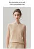 Lekasha Women's 100% Pure Cashmere Sleeveless Cable Knit Sweater for Autumn & Winter
