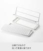 Yamazaki Jitsugyo (Yamazaki) Baby Bottle & Mug Bottle Drainer Rack White Approx. W32 X D12 X H17cm Plate Above the Counter Next To the Sink Drainer