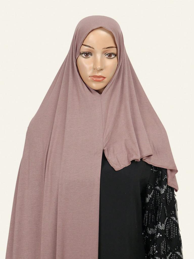 Muslimischer Sofort-Hijab Modal-Baumwoll-Jersey Ramadan-Hijab Damen Weicher Einfacher Schal Premium-Jersey-Schal Einfach zu tragende Kopfwickel