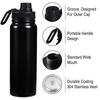 25oz Sports Water Bottle Leakproof Gym Vacuum Mug PortableCup Stainless Steel Outdoor Sport Cup Insulated Water Bottle