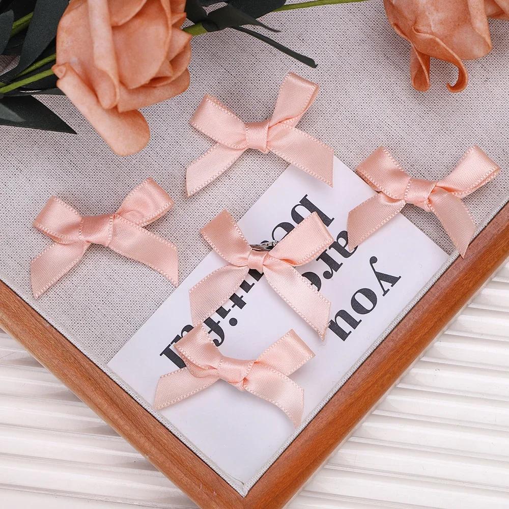 Süße Y2k Mädchen Schleife Mini Haarspangen Metall Haarnadel Kopfschmuck Haarspange Handgemachtes Schleifenband Schleife Ponyclip Mode Haaraccessoires