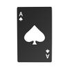 Black Poker Card Beer Bottle Opener Personalized Stainless Steel Credit Card Bottle Opener Card of Spades Bar Tool