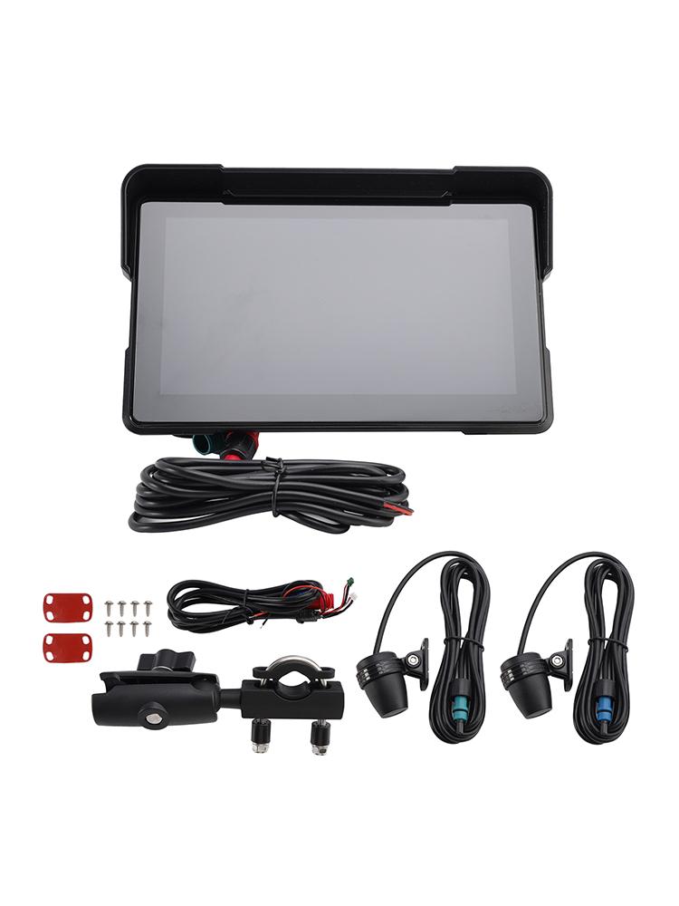 7 Inch Universal Recorder Dvr Carplay Touch Screen For Scooter Motorcycle