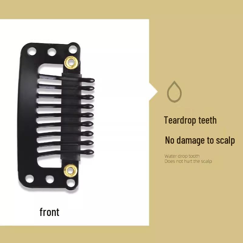 Windproof Beret Hat Wig Clip: Invisible, Anti-Drop Fixation for Hair Pieces