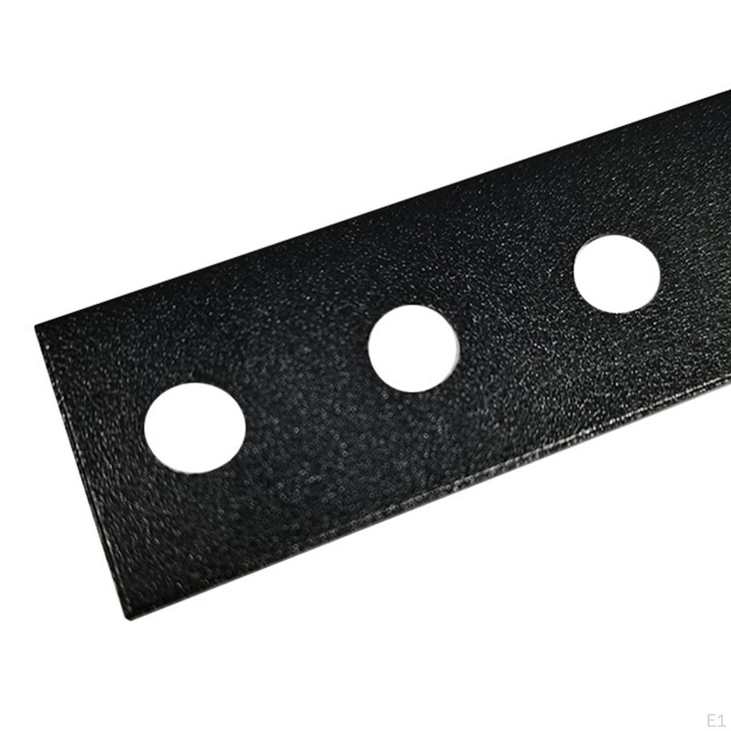 Sliding Barn Door Kit, Track Connector Plate with Screws, Durable Black Metal Heavy Duty Tools