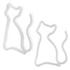 Cat Shaped Neon Sign LED Neon Light Decorative Art for Wedding Party USB Battery PoweredWarm Colour