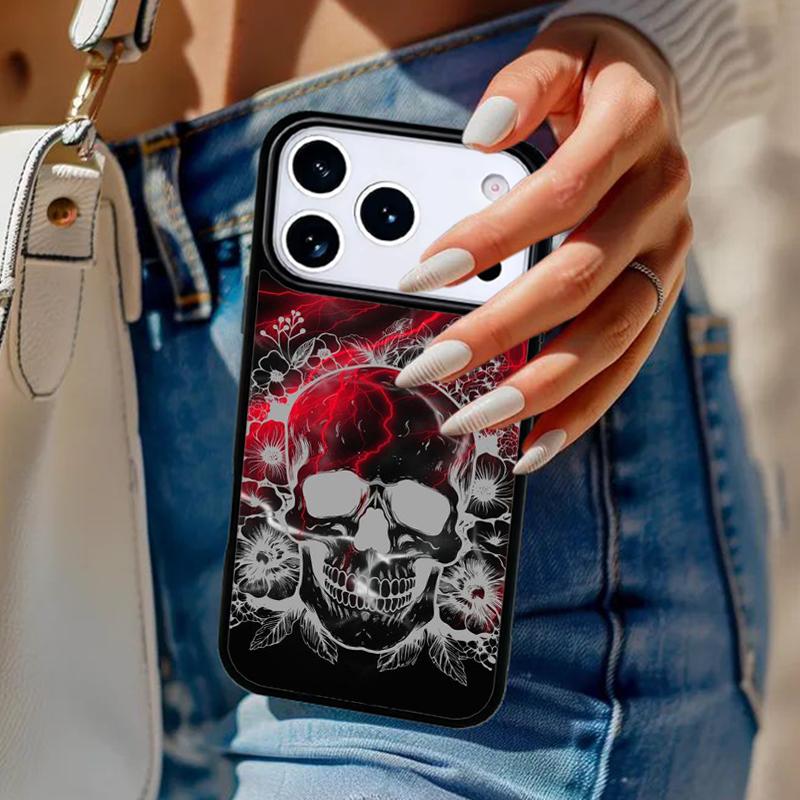 

Lightning Bones Phone Case For iPhone 17 Air 14 15 13 12 Max Cover For Apple 16e 11 Pro Max Plus Coque iPhone 14plus