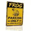 Retro Frog Vintage Metal Wall Sign for Bar