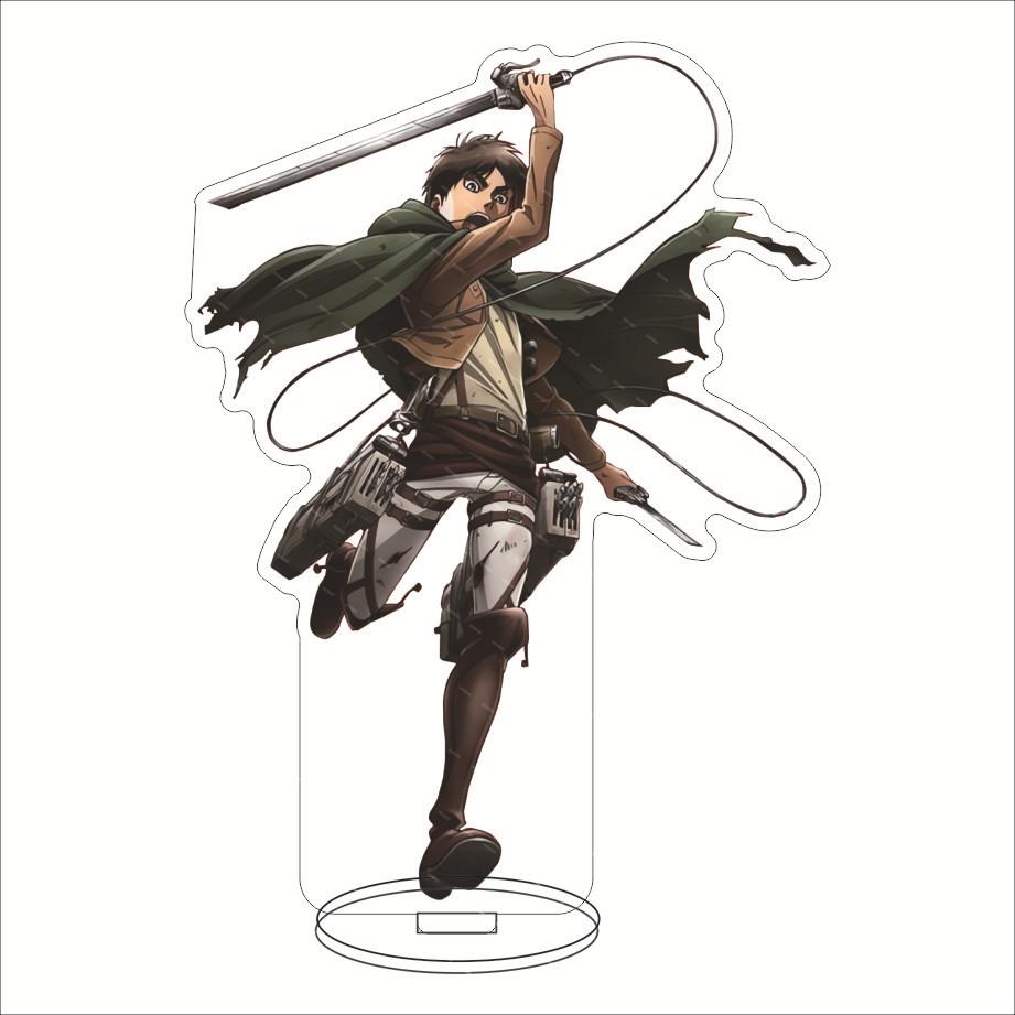 Attack on Titan Taichi Eren Mikasa Amin Keith Reiner Ani Connie Acrylic Ornament Stand Anime Character Birth Date Present Spooky Holiday