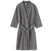 Korean Style Waffle Bathrobe: Lightweight, Breathable, Absorbent Women's Summer Pajamas for Sauna and Hot Spring.