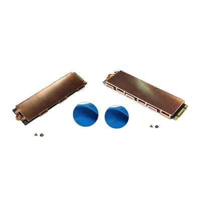 Enfriador de SSD de cobre AU, enfriador de SSD M.2 de una o dos caras, accesorio para computadora portátil