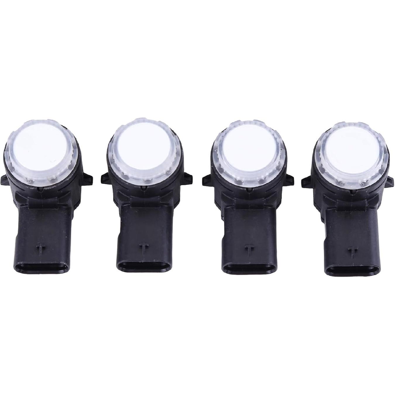 4x Parking Sensor 84586217 39215468 84566047 Compatible for Chevy Compatible for Cadillac Compatible for Buick, Front, Left, Rear, Right
