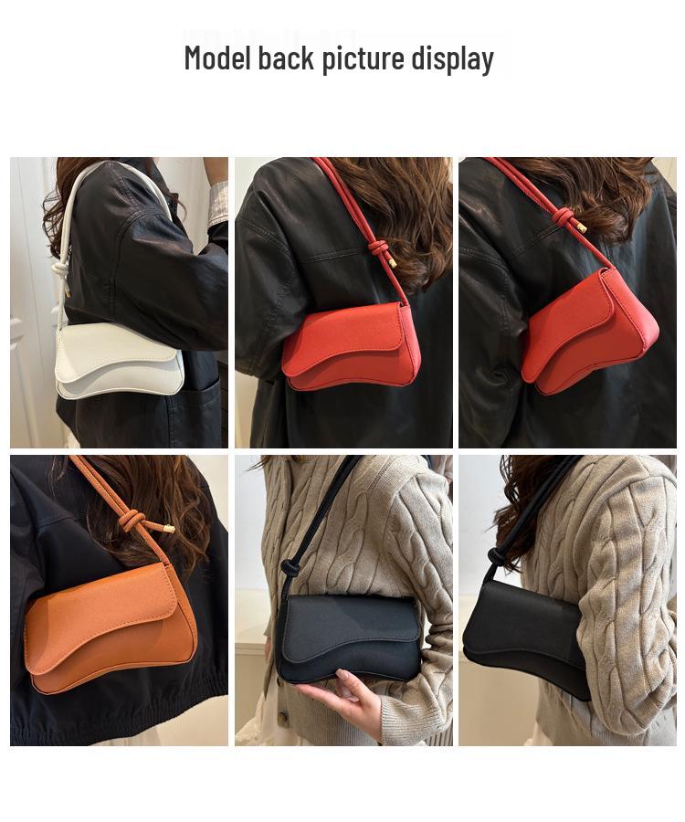 2025 Women's Autumn Minimalist Crossbody: New Niche Design Single Shoulder & Underarm Bag.