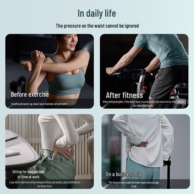 Philips PPM7201B Rechargeable Waist Massager