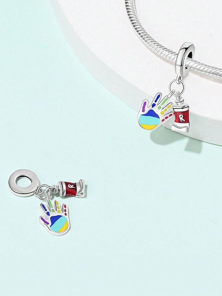 Charms Plata Copper Colors Musical Piano Beads Charm Pendant For Original Bracelet For Women Diy Jewelry Love Gift