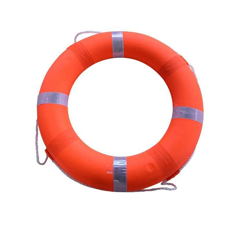 Anello di salvataggio solido in plastica certificato CCS marino professionale da 2,5 kg per adulti e bambini Anello di salvataggio per controllo delle inondazioni