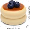 Silicone Simulation Squishy Toys for Office and Students Sensory Stress Time Perfect for New Strawberry Blueberry 2-Pack - Play, Squishy, Watery,