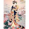 Girl Japanese Diamond Kimono Embroidery Geisha Beauty Portrait Cross Stitch Mosaic 5d Diy Diamond Painting Kit Embroidery Crafts
