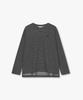 STUDIO TOMBOY Mini Logo Embroidered T-Shirt _Black_9176322977