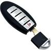 Smart Replacement Key Fob Cover Case fit for Nissan Altima Sentra Rogue Pathfinder Murano Armada Maxima Versa Infiniti QX60 QX50 QX70 JX35 Keyless