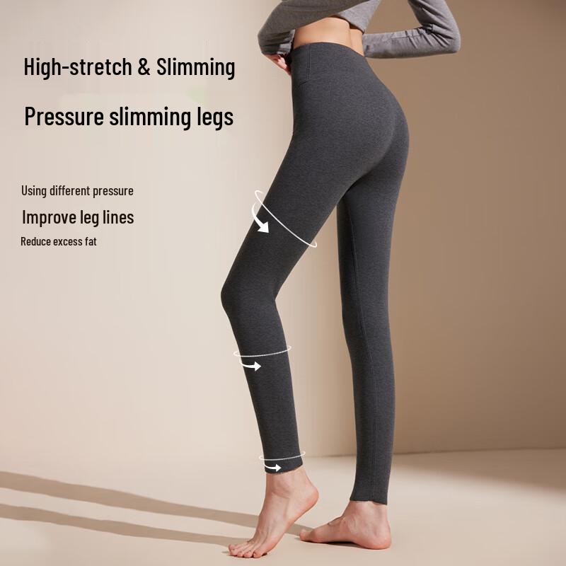 Mao Ren Women's Thermal Fleece Lined Tights