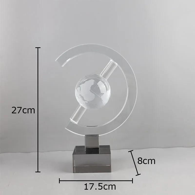 Creative Geometric Crystal Sculpture Abstract Crafts Desk Decoration Ornaments Crystal Artwork Statue Room Aesthetic Decor