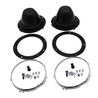 Headlight Headlamp Back Bowl Buckets,Headlight Buckets Spare Assembly Vehicles 7inch with