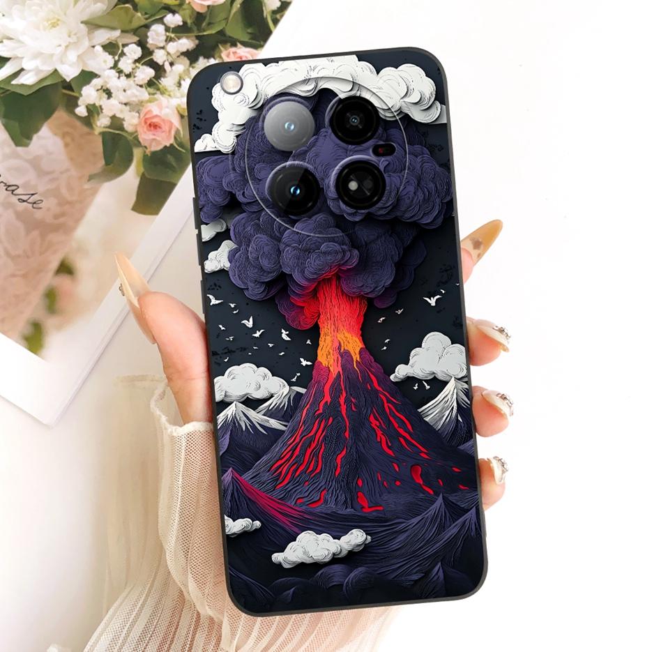 For Infinix Zero 40 4G Case X6860 Cute Cat Duck Cartoon Cover Soft TPU Matte Phone Case For Infinix Zero 40 5G X6861 Zero40 Bags