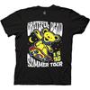 Ripple Junction Grateful Dead Men's Short Sleeve T-Shirt Dancing Skater Bear Summer Tour 1990 Skateboard Officially Licensed