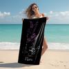 Personalized customized proof beach towel with Lil Peep pattern - soft, absorbent,quick-drying,perfect swimming,camping&bathing