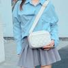 New Trendy PU Leather Crossbody Bags Luxury Women's Rhomboid Lattice Shoulder Bags Fashion Small Square Bag Female Handbags