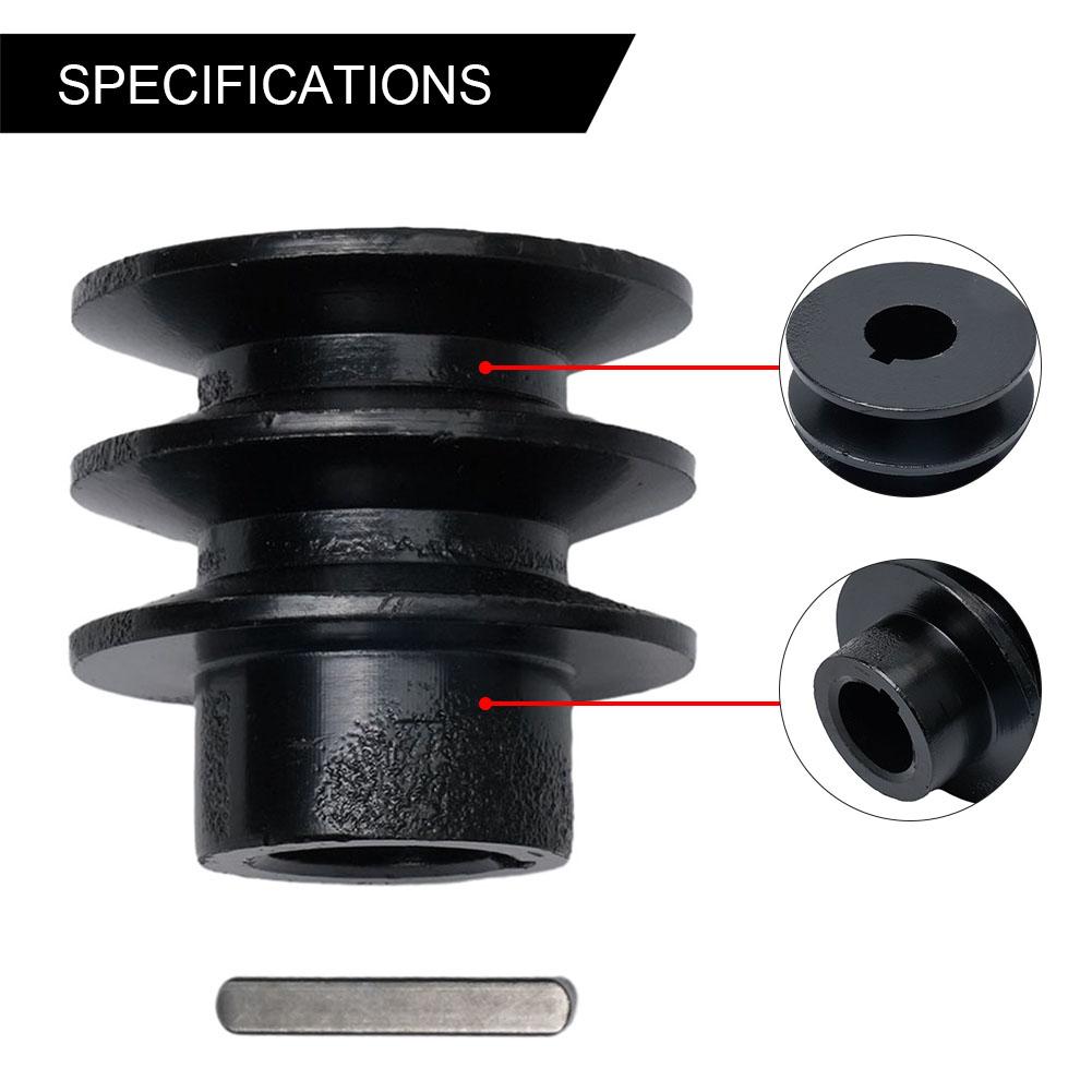 20 mm Hål Spårremskiva A Rem för Motor Robust och Stadig Design