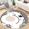1pc We Bare Bears Friends Office Round Area Rug, Under Office Chairs Bedroom Living Room Home Decor  a1022177