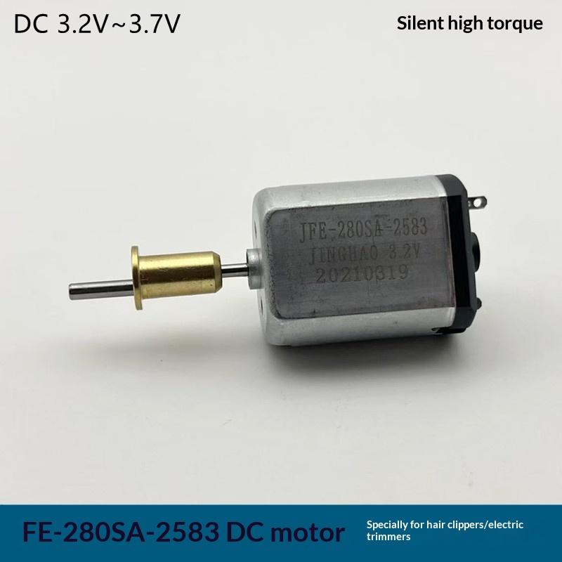 1 Pezzo Dc3.2V-3.7V Alta Coppia Tagliacapelli Tagliacapelli Tagliacapelli Intaglio Motore per Tagliacapelli Ff280Sa-2583 Motore Dc